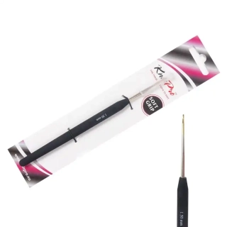 KnitPro Softgrip ocelový háček 1,5mm