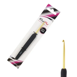KnitPro Softgrip hliníkový háček 3mm