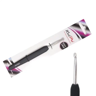 KnitPro Softgrip hliníkový háček 5,5mm