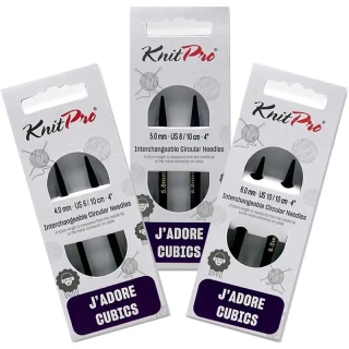 KnitPro J'adore Cubics výměnné jehlice 10Cm