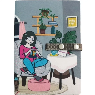 KnitPro Passion pouzdro na návody A5
