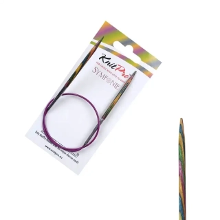 KnitPro Symfonie kruhové fixní jehlice 3,75mm 40cm