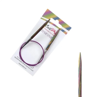 KnitPro Symfonie kruhové fixní jehlice 5mm 40cm