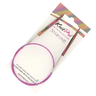 KnitPro Symfonie kruhové fixní jehlice 4,5mm 50cm