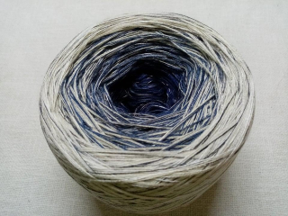 Modré tornádo 3-nitka 1000m s viskózovou nitkou