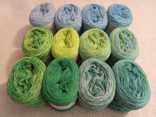 Barevné spektrum Barvy moře box 12x200m