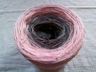 Flitrovka Smoke-Rose 3-nitka 1300m s flitry