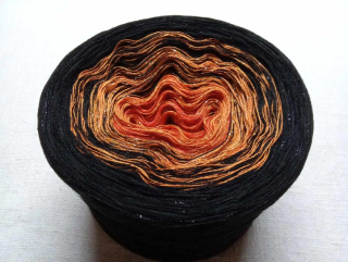 Halloweenská party 3-nitka 1100m s lurexem