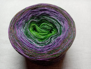 Levandule 3-nitka 1400m s lurexem