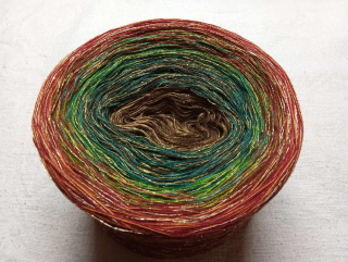 Podzim v zahradě 3-nitka 1400m s lurexem