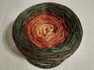 Podzimní světlo 3-nitka 1500m s hedvábím