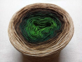 Přichází podzim 3-nitka 1600m s lurexem