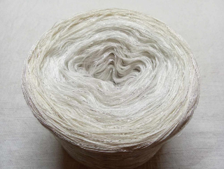 Sněhová vánice 3-nitka 1000m s lurexem a hedvábím