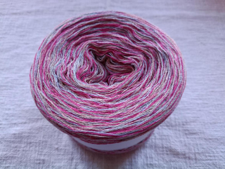 Melírové Spektrum Beige-Hellblau-Fuchsia 1000m
