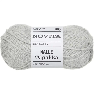 Novita Nalle Alpakka 47 Světle šedá