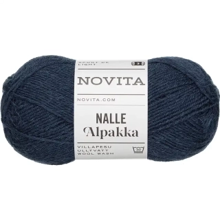 Novita Nalle Alpakka 1261 Noční modrá