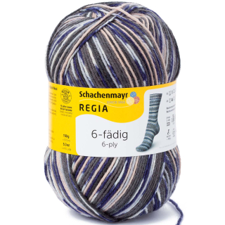 Regia 6-ply Color 5858 Irland Grau color
