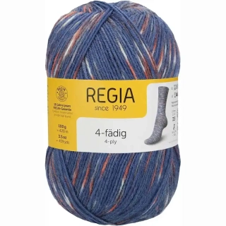 Regia 4-Ply Color 1282 happy jeans color