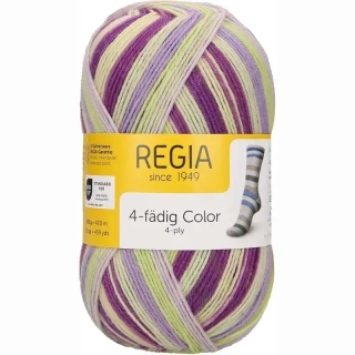Regia 4-Ply Color 2738 lilac-green color