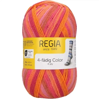 Regia 4-Ply Color 2739 Oranžová burgundská