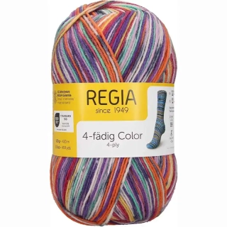 Regia 4-Ply Color 3082 pink-gold color