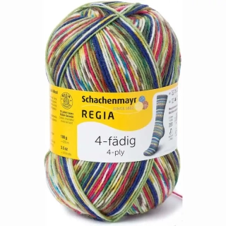 Regia 4-Ply Color 9386 tropical color