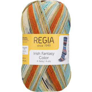Regia 4-Ply Irish Fantasy Color 3090 Sea Weed