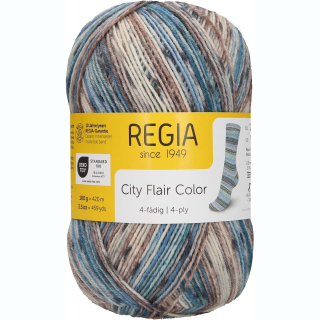 Regia 4-Ply City Flair Color 3101 Amazonit