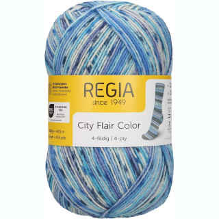 Regia 4-Ply City Flair Color 3102 Beryl