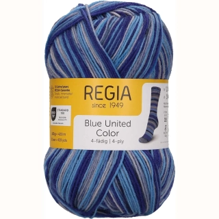 Regia 4-Ply 3220 Blue united Dusk Color
