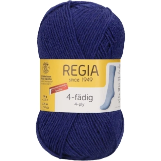 Regia 4-Ply Uni 540 Královská modrá 50g