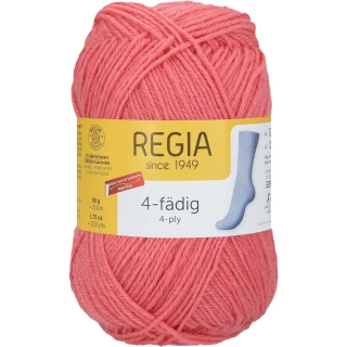 Regia 4-Ply Uni 1060 Korálová 210m/50g