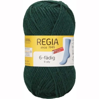 Regia 6-ply Uni 50g Jedle 327