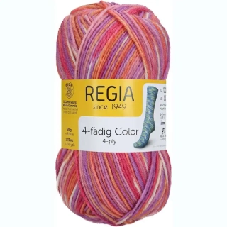 Regia 4-Ply Color 1141 unicorn color 210m/50g