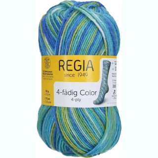 Regia 4-Ply Color 1142 aquarius color 210m/50g