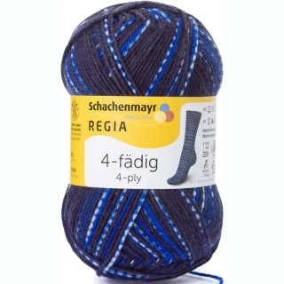 Regia 4-Ply Color 2265 button down color 210m/50g