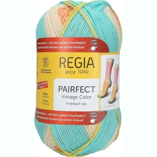 Regia 4-Ply Pairfect 1360 Pink sorbet color