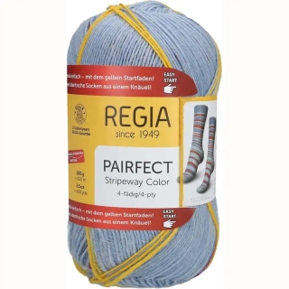 Regia 4-Ply Pairfect 02297 jeans-sky color