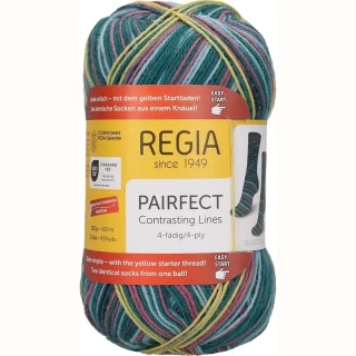 Regia 4-Ply Pairfect Contrasting Prussian Color 2309