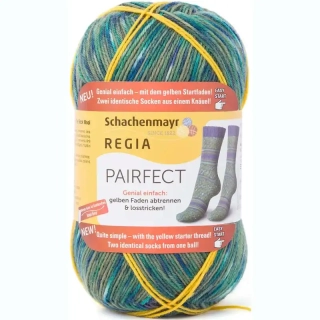 Regia 4-Ply Pairfect 7121 Lagune color