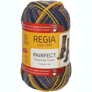 Regia 4-Ply Pairfect 7158 Jetty color