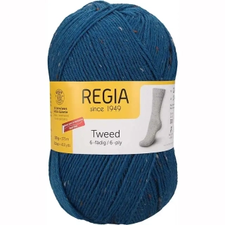 Regia 6-Ply Uni Tweed 69 Petrol