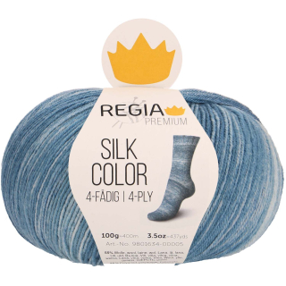 Regia Premium Silk Color 65 teal color