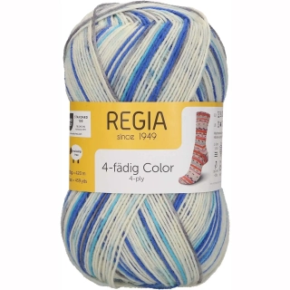 Regia 4-Ply Soft Spots Color Blue Moon 4092