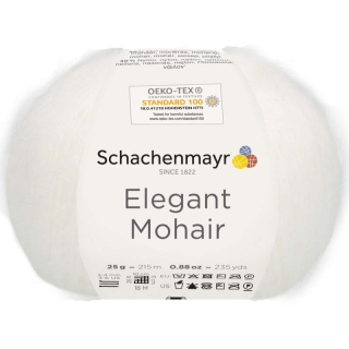 Schachenmayr Elegant Mohair 1 Bílý