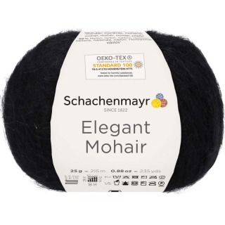 Schachenmayr Elegant Mohair 99 Černý