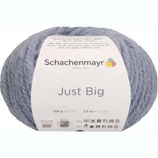 Schachenmayr Just Big 52 Nebelblau meliert