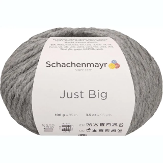 Schachenmayr Just Big 92 Mittelgrau meliert