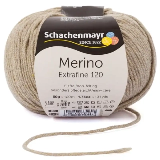 Schachenmayr Merino extrafine 120 Béžový melír 106