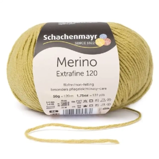 Schachenmayr Merino extrafine 120 Žlutozelená 179